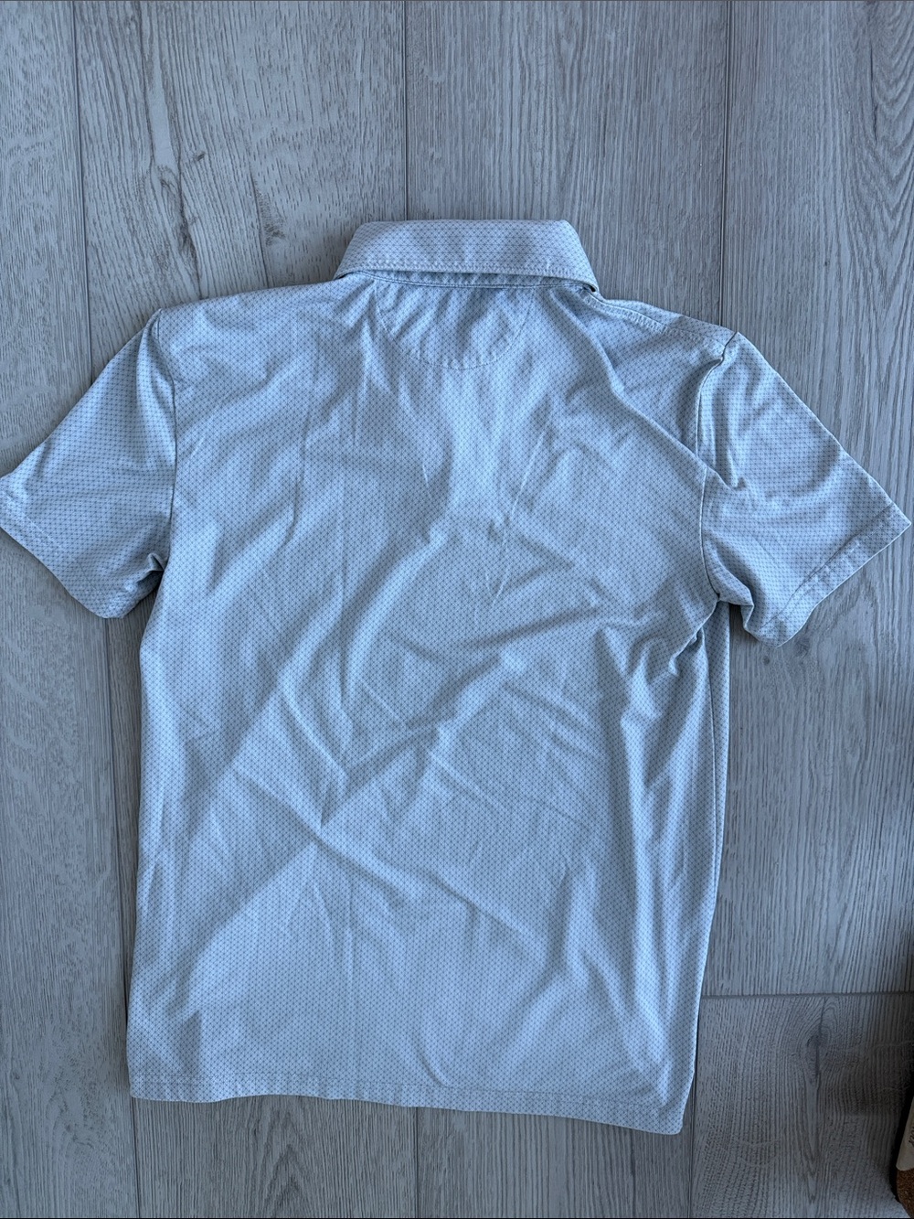Southern Tide Light Blue Micro-Pattern Polo - Picture 5 of 5